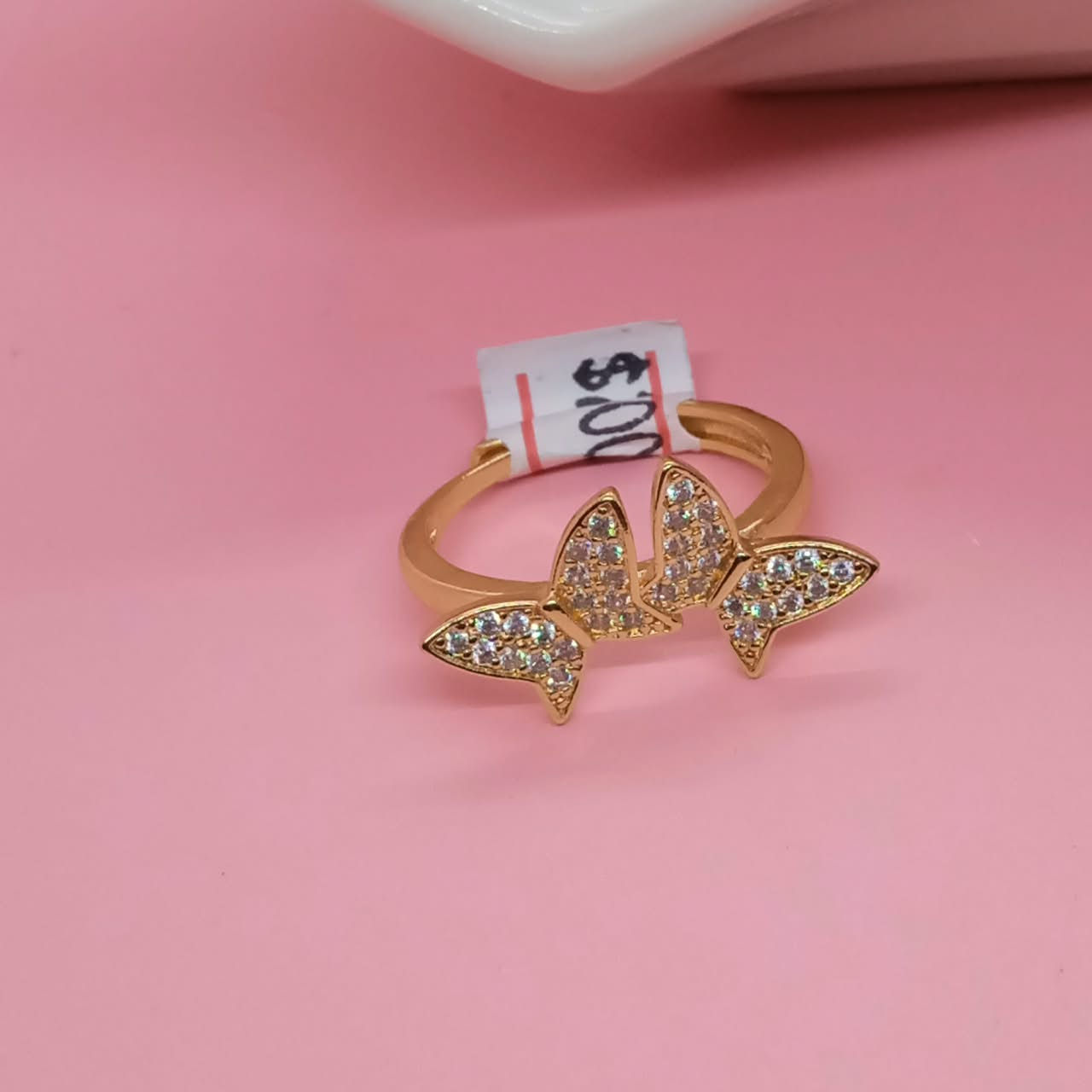 ANILLO DOBLE MARIPOSAS