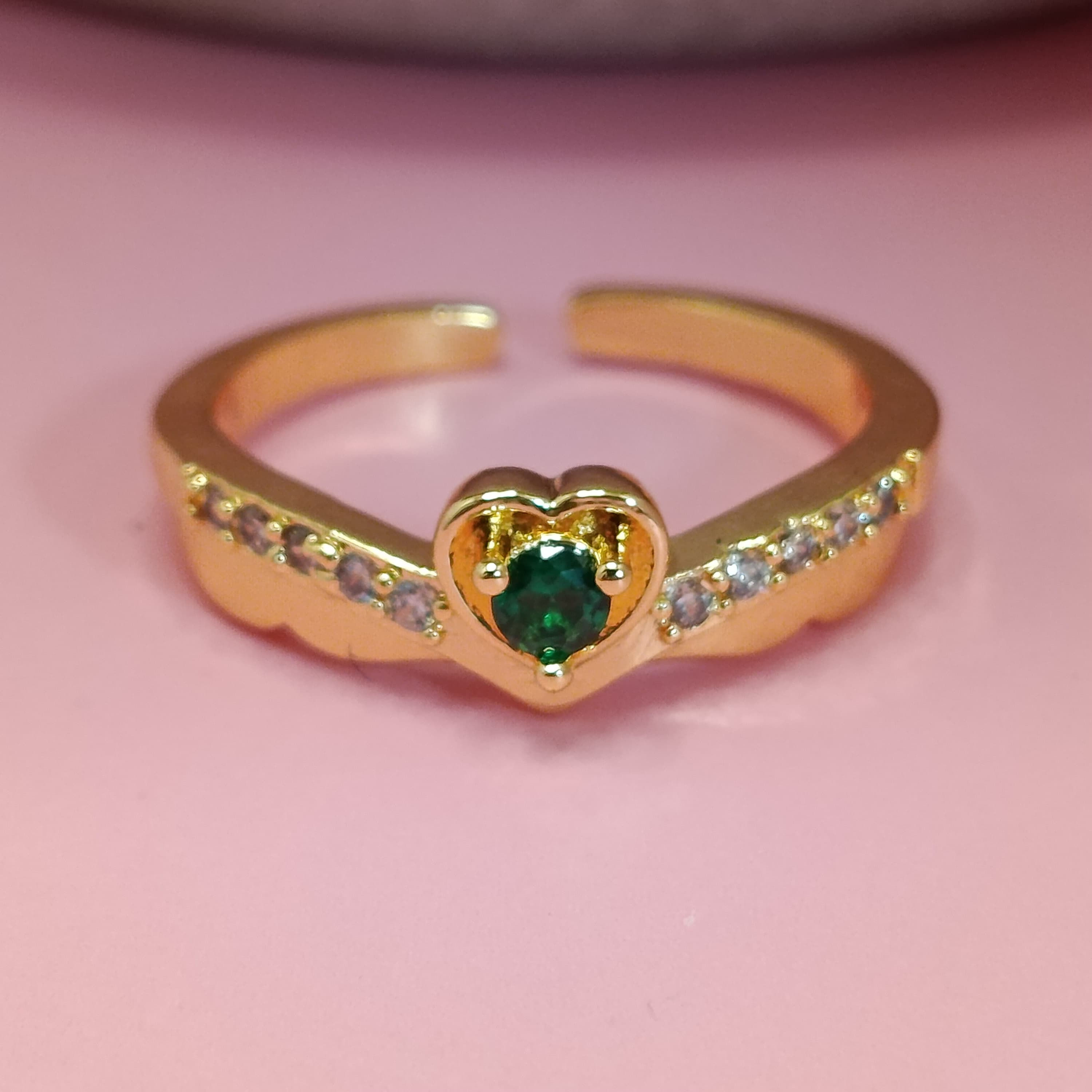 ANILLO CORA PUNTO ESMERALDA AN597