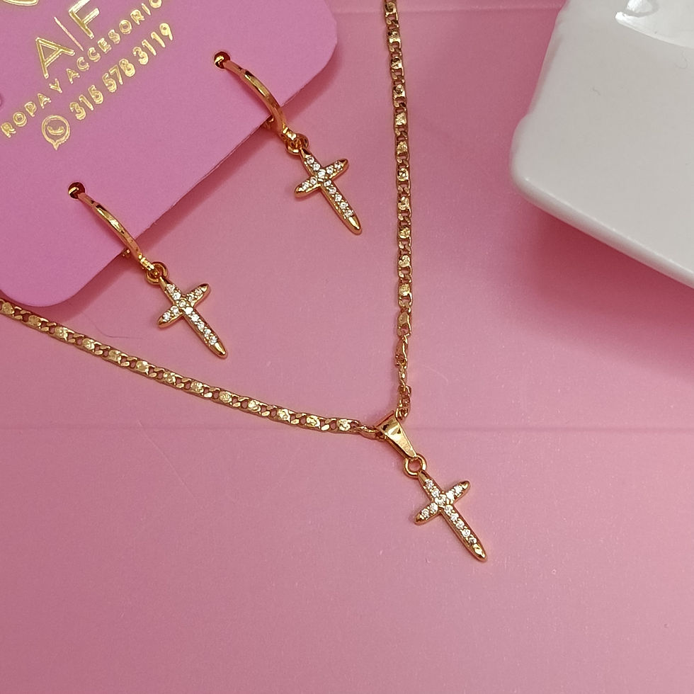 CADENA CRUZ CIRCONES + CANDONGA CAD620