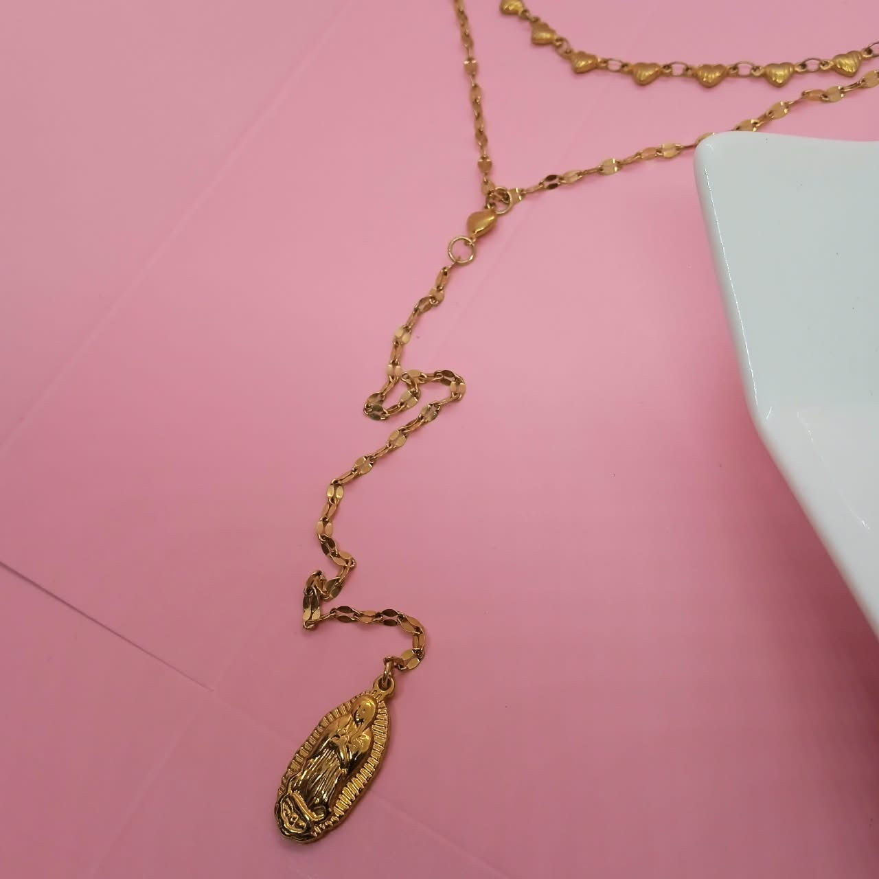 CADENA VIRGEN ACERO