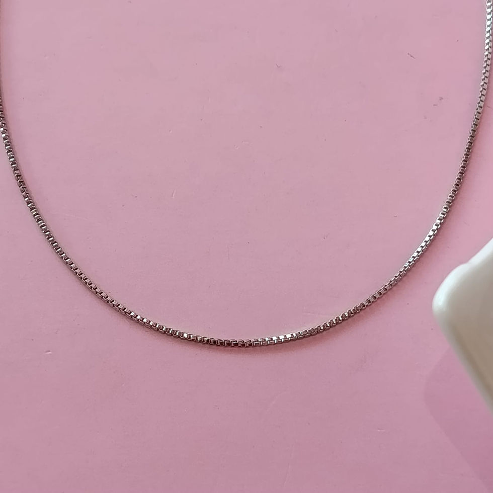 CADENA VENECIANA PLATA CAD155