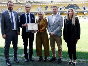 ΑΕΚ: Κορυφαία πιστοποίηση για την ALLWYN Arena