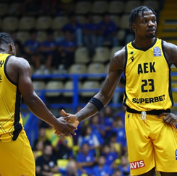 Πάλεψε αλλά ηττήθηκε (93-80) η ΑΕΚ από τον Ολυμπιακό