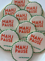 Mahjan Decorated Sugar Cookies 