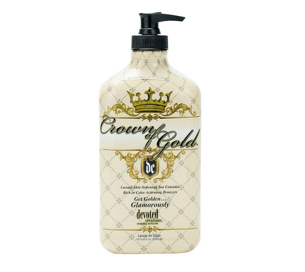 Devoted Creations CROWN OF GOLD Tan Extending Moisturizer - 18.75 oz.