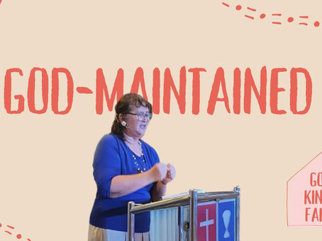 CC - Jul 25 - The God-Maintained Family