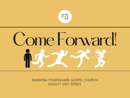 CC - Aug 01 - Come Forward