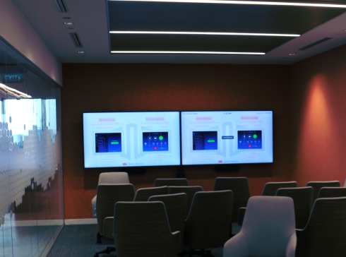 completed audio visual projects