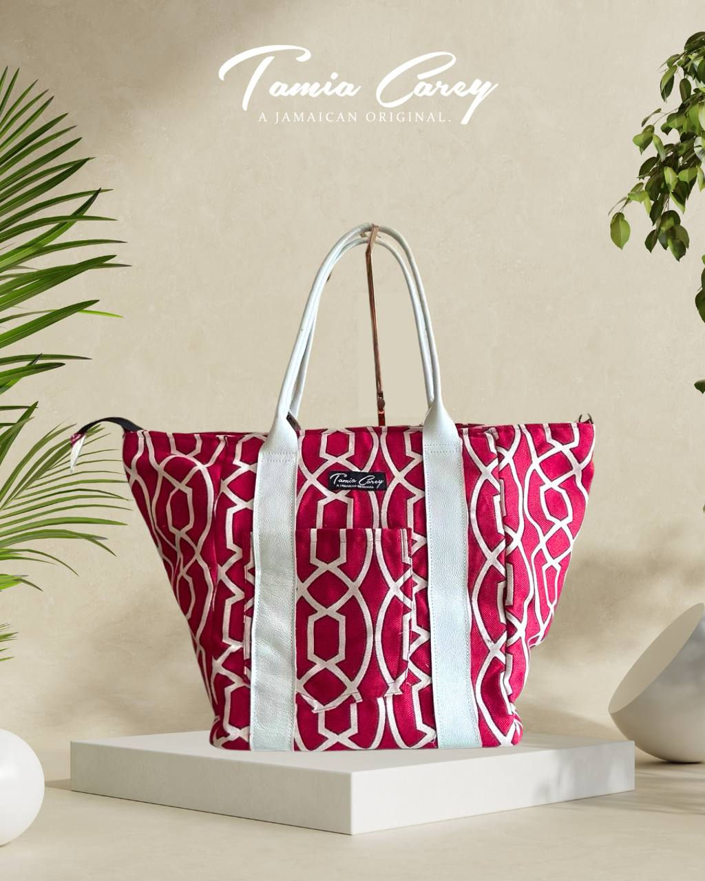 Elysian Large Leather Strap Tote