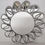 Thumbnail: Mirror Furniture Silver Round Living Room Wall Hanging Home Decoration Mirror