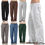 Thumbnail: Fashion Mens Linen Wide Pants Korean Trousers Oversize Sports Streetwear Male Sp
