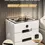 Thumbnail: Modern Multifunctional Smart Bedside Tables Modern Simple Storage Nightstands Bedroom