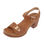 Thumbnail: Young Girls' Fashion Sandals With Adjustable Buckles Multi-Strap Thick Medium He