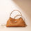 Thumbnail: Original New Large Capacity Hobo Tote Bag Handbags Genuine Cow Leather Woma