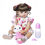 Thumbnail: 22 Inch Alive Lifelike Full Silicone Body Toddler Boy Girl Doll Cute Soft Mini V