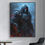 Thumbnail: Game World Of Warcraft Poster Fancy Wall Sticker for Living Room Bar Vintage Dec