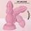 Thumbnail: Silicone Pink Big Size Anal Plug Prostate Massager Dilatador Anal Dildo Butt Plu