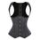 Thumbnail: Steel Boned Corset Plus Size Underbust Corset Shoulder Straps Gothic Corset Vest