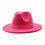 Thumbnail: Ribbon fedora hat new felt hat jazz hat fashion European and American hats men a