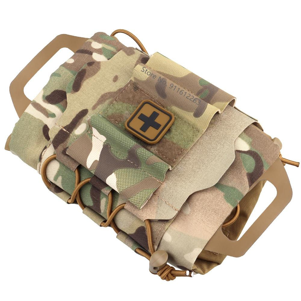 Rapid Deployment First-aid Kit  Tactical Molle Medical Pouch IFAK Kits Outdoor H