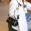 Thumbnail: Cylindrical Pillow Genuine Leather Women's Handbag, Underarm Bag Fashionable Ver
