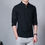 Thumbnail: Men's Clothing  Men Spring Tops & Tees Male Fashion T-Shirts Stand Collar Long-s
