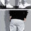 Thumbnail: Autumn Men's Wide Loose Casual Pants Mens Patchwork Nine-point Sports  Elastic R