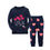 Thumbnail: Boys Pajamas Sets 2 to 3 4 5 6 7 8 Years Cotton Long Sleeve Toddler Boy Pijama A