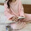 Thumbnail: Women Fashion Velvet Pajama Set Fleecing Warm Loose Top And Elastic Waist Pants 