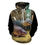 Thumbnail: Novelty 3D Fish Printed Men Women Hoodie And Pants 2pcs Sets Camo Fishing Huntin