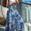 Thumbnail: Women's Fashion Floral Print Skirt Casual High Waist Loose Long Skirts For Women