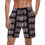 Thumbnail: Bathing Suit Kiss Band Board Shorts Summer Rock Band Hawaii Board Short Pants Ma