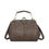 Thumbnail: Fashion Women Clip Bags PU Leather Tote Handbag Female Kiss Lock Bag Luxury Vint