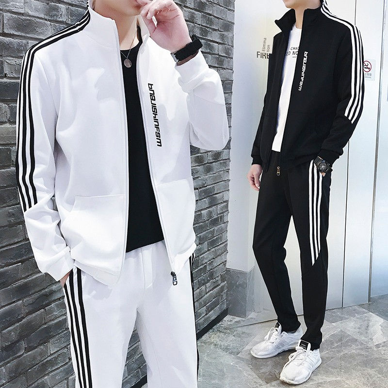 Elegant Men's God Style Clothes Men's Wear Matching Outer Coat Suit Handsome Tre