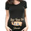 Thumbnail: Pregnant Women's Pregnancy Announcement T-Shirt, Female Pregnancy Clothes, New M