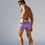 Thumbnail: Men's Beach Shorts Solid Color Fashionable Back Pocket Design Quick Drying 