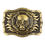 Thumbnail: Square Skull Men's Belt Buckle Decoration