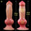 Thumbnail: Dog Dildo/Huge Dildo Animal Realistic Penis with Suction Cup Big Butt Plug Giant