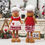 Thumbnail: Christmas Telescopic Gingerbread Man Doll Adorable Chef Hat Gingerbread Man Stan