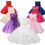 Thumbnail: Flower Girls Dress for Wedding Princess Fuffy Appliques Gown Baby Girls Banquet 