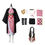 Thumbnail: Demon Slayer Kamado Nezuko Cosplay Costume Japanese Anime Carnival Party Adult U