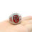 Thumbnail: Stainless Steel World of Warcraft Horde Men Jewelry Ring US Sizes 8~13# US Stock