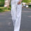 Thumbnail: White Pure Cotton Spring & Fall High Waist Casual Summer Denim