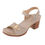 Thumbnail: Young Girls' Fashion Sandals With Adjustable Buckles Multi-Strap Thick Medium He