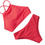 Thumbnail: Bikini 2023 Sexy Women's Swimsuit Women's Ribbed Bikini Set Push Up Women's Swim