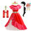 Thumbnail: Elena Dress Girl Princess Cosplay Costume Children Birthday Party Surprise Gift 