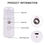Thumbnail: Face Steamer Humidifier USB Rechargeable Nano Mist Sprayer Facial Nebulizer Stea