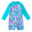 Thumbnail: Children's Swimsuits 2025 Summer Girls Long Sleeves Mermaid Fish Scale One-piece