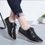 Thumbnail: Women Shoes Flats Genuine Leather Shoes Female Fashion Casual Comfortable Women 