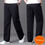 Thumbnail: Summer New Arrival Thin Pure Cotton Casual Pants Men's Pants Baggy Straight Trou